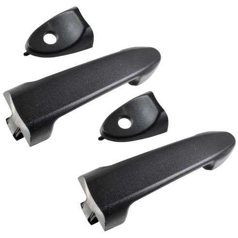 Ford Escape Mercury Mariner Front Driver & Passenger Side 2 Piece Exterior Door Handle Set TRQ DHA31522
