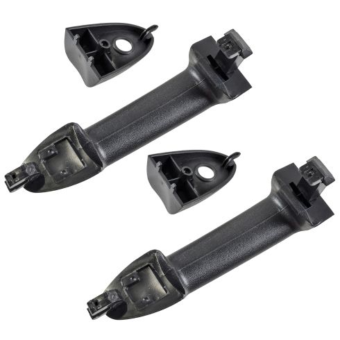 Ford Escape Mercury Mariner Front Driver & Passenger Side 2 Piece Exterior Door Handle Set TRQ DHA31522