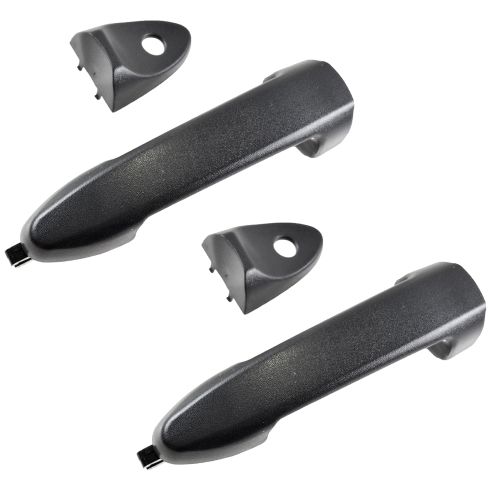 Ford Escape Mercury Mariner Front Driver & Passenger Side 2 Piece Exterior Door Handle Set TRQ DHA31522