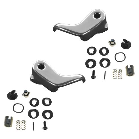 Chevrolet GMC Front Vent Window Crank Handle 2 Piece Set TRQ DHA35357
