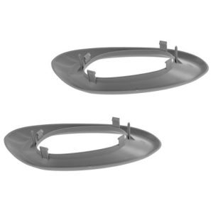 Chevrolet Front Driver & Passenger Side 2 Piece Interior Door Handle Bezel Set TRQ DHA37305