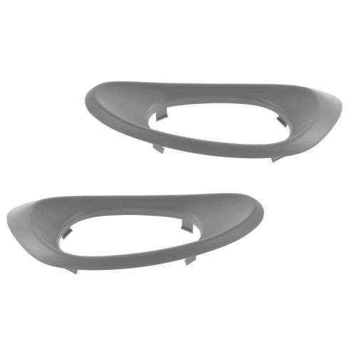 Chevrolet Front Driver & Passenger Side 2 Piece Interior Door Handle Bezel Set TRQ DHA37305