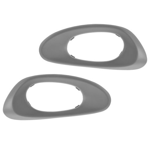 Chevrolet Front Driver & Passenger Side 2 Piece Interior Door Handle Bezel Set TRQ DHA37305