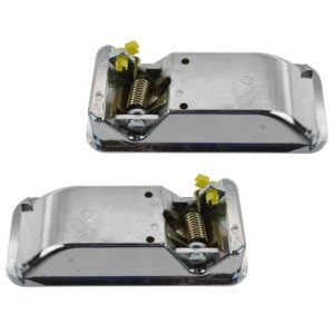 Jeep Wrangler Driver & Passenger Side 2 Piece Exterior Door Handle Set TRQ DHA36651