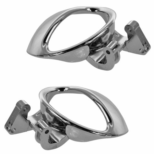 2006-11 Chevrolet HHR Driver & Passenger Side 2 Piece Interior Door Handle Set TRQ DHA30193