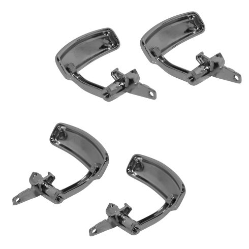 Chevrolet GMC Front & Rear Interior Door Handle Lever 4 Piece Set TRQ DHA72573