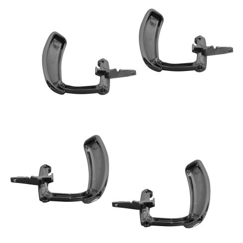 Chevrolet GMC Front & Rear Interior Door Handle Lever 4 Piece Set TRQ DHA72573