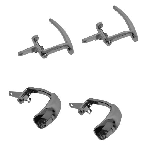 Chevrolet GMC Front & Rear Interior Door Handle Lever 4 Piece Set TRQ DHA72573
