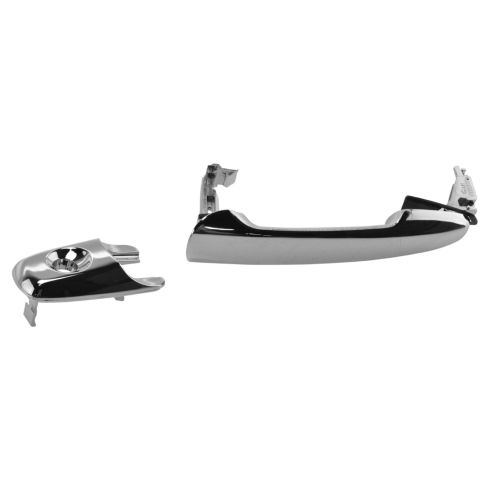 Ford Edge Flex Lincoln MKX Front Driver & Passenger Side 2 Piece Exterior Door Handle Set TRQ DHA36094