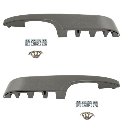 Chevrolet GMC Front Driver & Passenger Side 2 Piece Pull Handle Repair Kit TRQ DHA34413