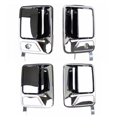 Ford Front & Rear 4 Piece Exterior Door Handle Set TRQ DHA36602