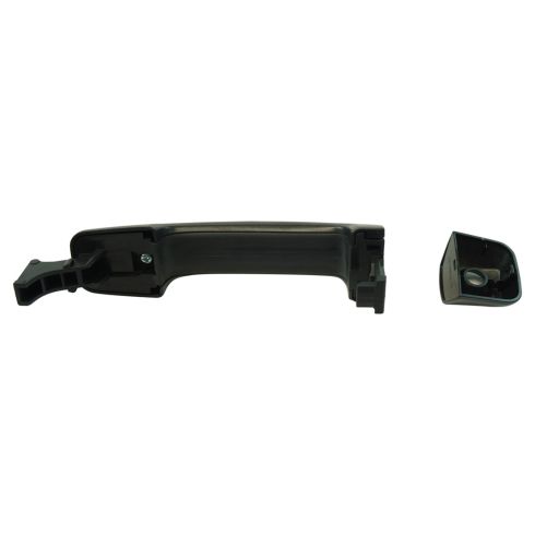 2007-14 Toyota FJ Cruiser Front Driver & Passenger Side without Passenger Front Lock Provision 2 Piece Exterior Door Handle Set TRQ DHA36587