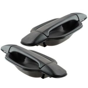 2004-12 Chevrolet Colorado GMC Canyon Driver & Passenger Side 2 Piece Exterior Door Handle Set TRQ DHA36573