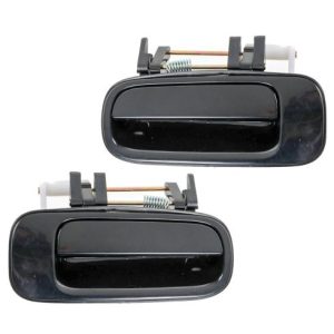1992-96 Toyota Camry Front & Rear 12 Piece Interior & Exterior Door Handle Set TRQ DHA67469