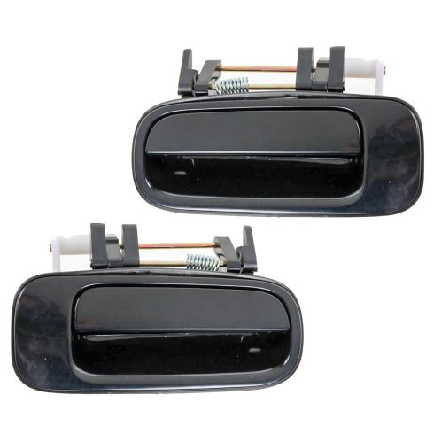 1992-96 Toyota Camry Front & Rear 12 Piece Interior & Exterior Door Handle Set TRQ DHA67469