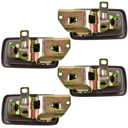 1992-96 Toyota Camry Front & Rear 12 Piece Interior & Exterior Door Handle Set TRQ DHA67469