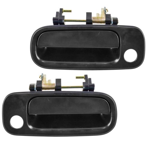 1992-96 Toyota Camry Front & Rear 12 Piece Interior & Exterior Door Handle Set TRQ DHA67469