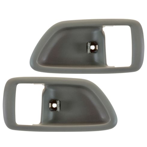 2004-06 Toyota Tundra Crew Cab 4 Piece Interior Door Handle & Bezel Kit TRQ DHA37291
