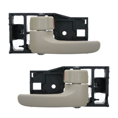 2004-06 Toyota Tundra Crew Cab 4 Piece Interior Door Handle & Bezel Kit TRQ DHA37291