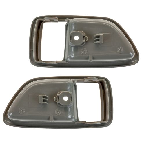 2004-06 Toyota Tundra Crew Cab 4 Piece Interior Door Handle & Bezel Kit TRQ DHA37291