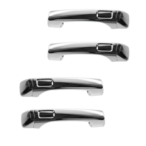 Hummer H3 H3T 4 Piece Exterior Door Handle Set TRQ DHA36513