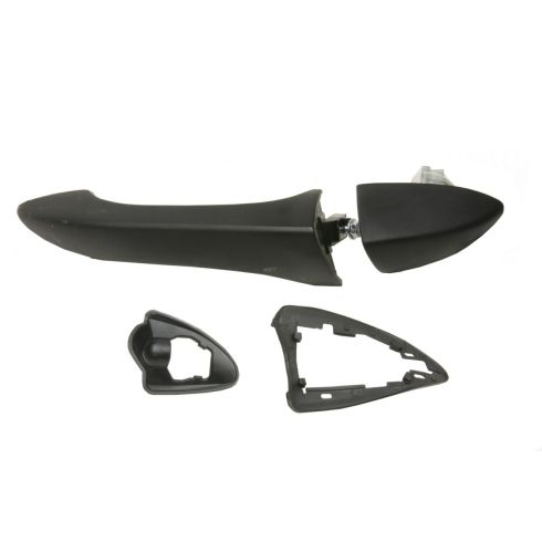 2000-06 BMW X5 Rear Driver & Passenger Side 2 Piece Exterior Door Handle Set TRQ DHA36498