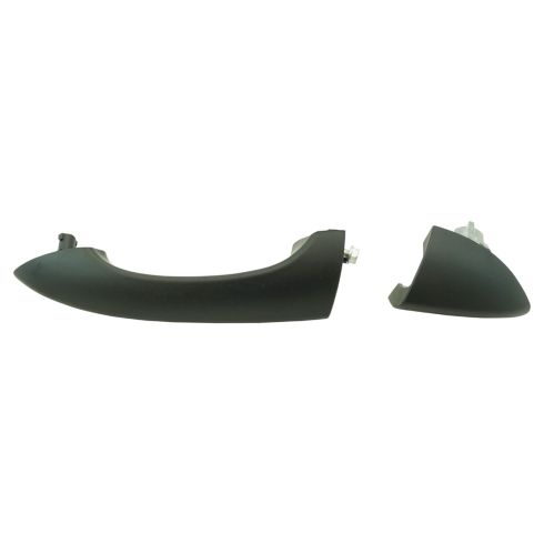 2000-06 BMW X5 Rear Driver & Passenger Side 2 Piece Exterior Door Handle Set TRQ DHA36498