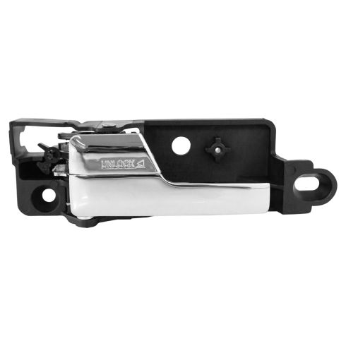 Ford Lincoln Mercury Rear Driver & Passenger Side 2 Piece Metal Reinforced Upgrade Interior Door Handle Set TRQ DHA36169