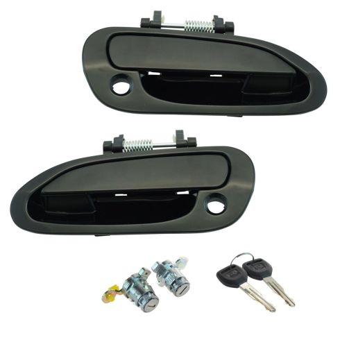 1998-02 Honda Accord Sedan Front 6 Piece Exterior Door Handle Set TRQ DHA35089