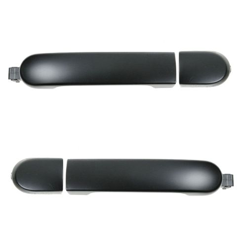 Nissan Versa Rear Driver & Passenger Side 2 Piece Exterior Door Handle Set TRQ DHA33001
