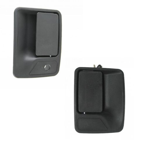 Ford Front Driver & Passenger Side 2 Piece Exterior Door Handle Set TRQ DHA65750