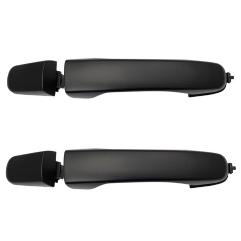 Chevrolet GMC Buick Saturn Rear Driver & Passenger Side 2 Piece Exterior Door Handle Set TRQ DHA51116