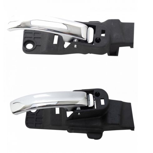 2011-16 Chrysler 200 Front Driver & Passenger Side 2 Piece Interior Door Handle Set TRQ DHA30579