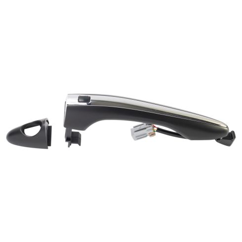 2012-13 Kia Optima with Chrome Trim US Built Models Front Driver & Passenger Side with Smart Entry 2 Piece Exterior Door Handle Set TRQ DHA31311