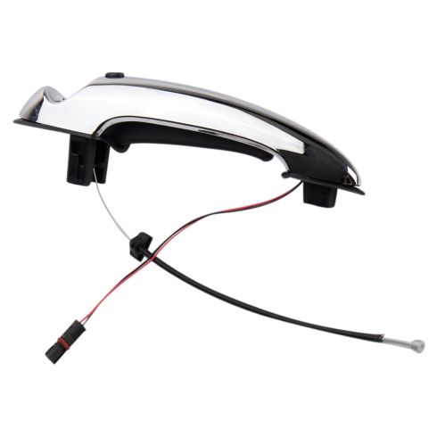2007-15 Mini Cooper Front Driver & Passenger Side with 2 Pin Style Connector with Smart Entry 2 Piece Exterior Door Handle Set TRQ DHA31325