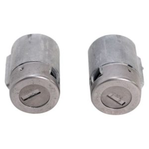 Chevrolet GMC 2 Piece Door Lock Cylinder Set TRQ BDA02084