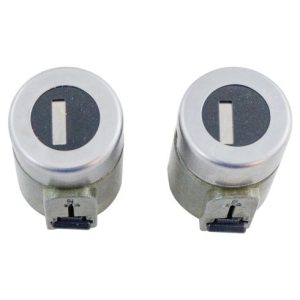 Chevrolet GMC 2 Piece Door Lock Cylinder Set TRQ BDA69222