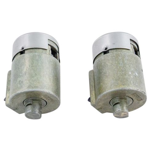 Chevrolet GMC 2 Piece Door Lock Cylinder Set TRQ BDA69222