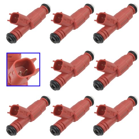 Dodge 8 Piece Fuel Injector Set TRQ FIA60507
