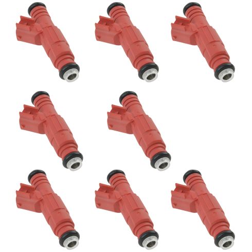 Dodge 8 Piece Fuel Injector Set TRQ FIA60507