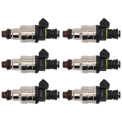 Ford Buick Olds 6 Piece Fuel Injector Set TRQ FIA60501