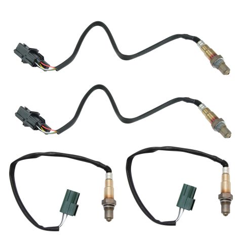 Nissan Infiniti 4 Piece O2 Oxygen Sensor Set TRQ OSA60484
