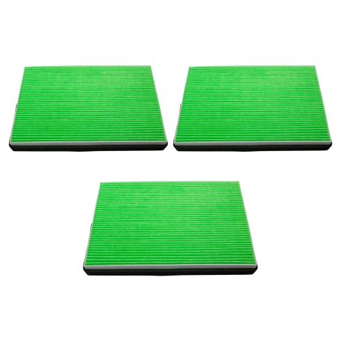 Chevrolet Buick Pontiac Olds Cabin Air Filter 3 Piece Set ECOGARD 1AEEK01085