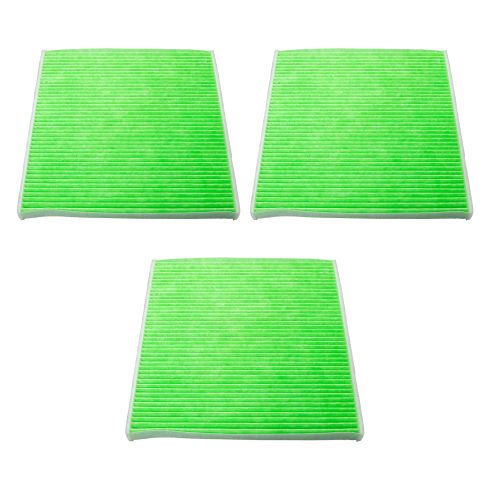 Toyota Lexus Front Cabin Air Filter 3 Piece Set ECOGARD 1AEEK01091