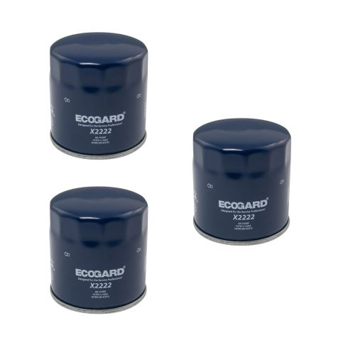 Engine Oil Filter 3 Piece Set ECOGARD 1AEEK01140