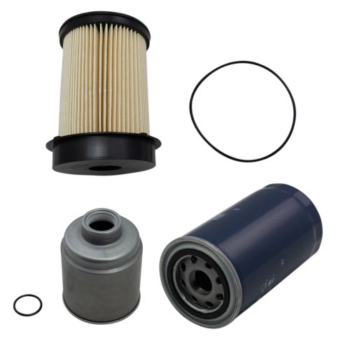 2013-18 Ram 2500 3500 4500 5500 3 Piece Filter Kit ECOGARD 1AEEK01200
