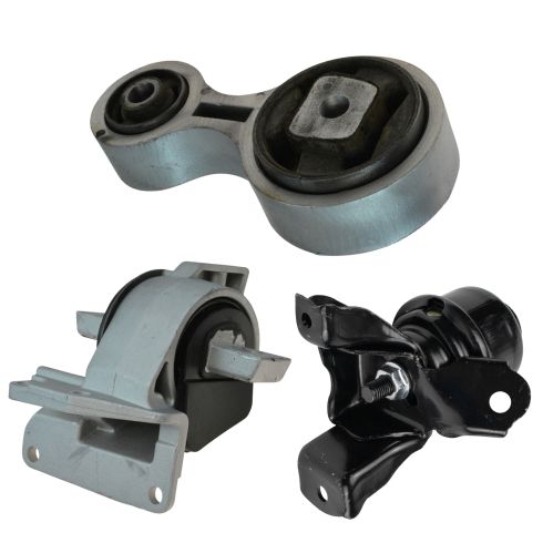 2006-09 Ford Fusion Mercury Milan 3 Piece Engine & Transmission Mount Kit TRQ MTA34695