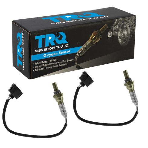 2007 Dodge Chrysler Mitsubishi 2 Piece O2 Oxygen Sensor Set TRQ OSA61580