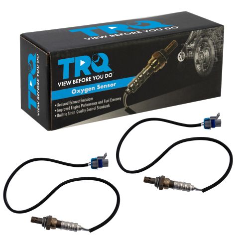Cadillac CTS STS Hummer H2 2 Piece O2 Oxygen Sensor Set TRQ OSA60240