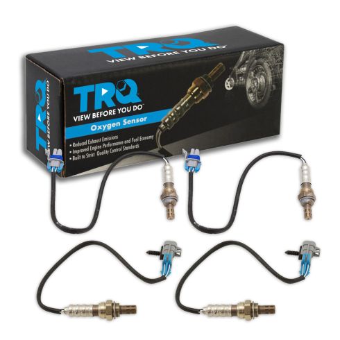 4 Piece O2 Oxygen Sensor Set TRQ OSA60246